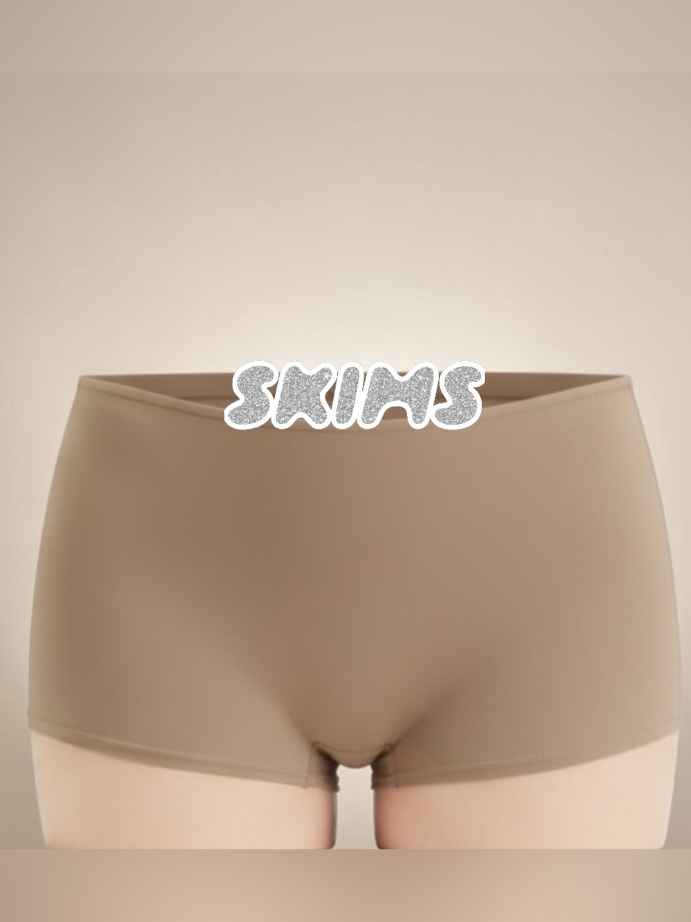 🧸 SKIMS Fits Everybody Boy Short • Truffle • XS • NWT ✨🤎☁️